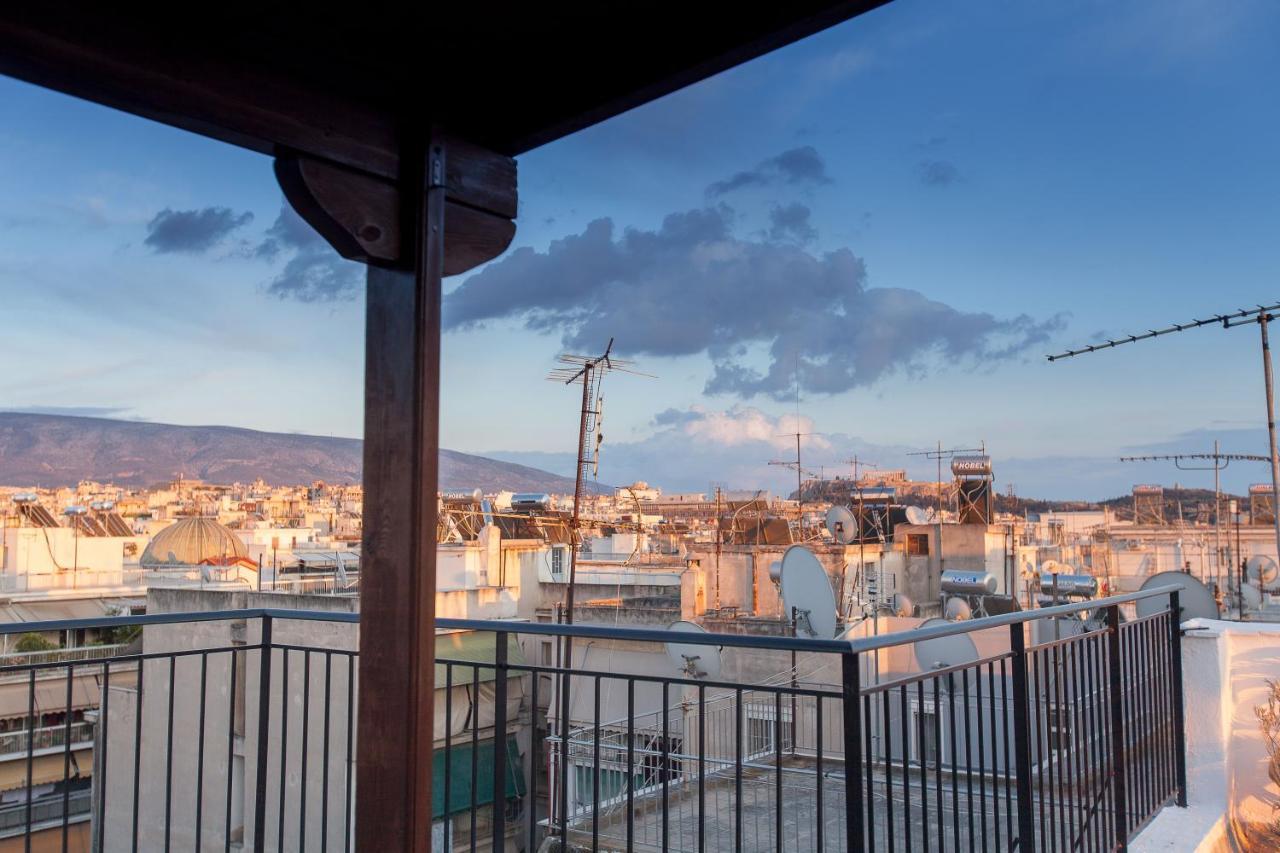 Apartamento Acropolis View And 360 Degrees Atenas Exterior foto